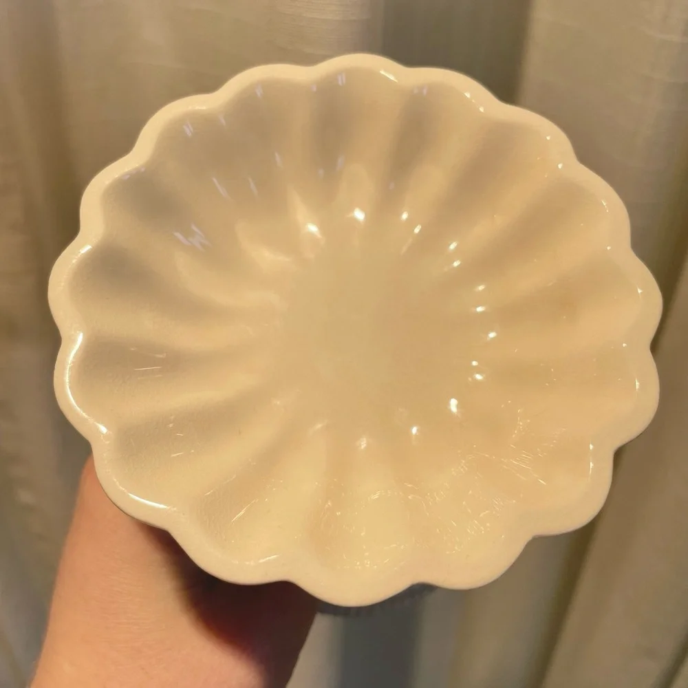 VTG Avon Cherub Soap Dish Holder Ivory White Etherial Bathroom Decor Jewelry